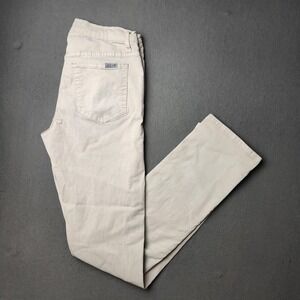 Joe's Jeans Jeans Mens 30x33 Beige Angora Stretch Denim Five Pocket Straight Leg